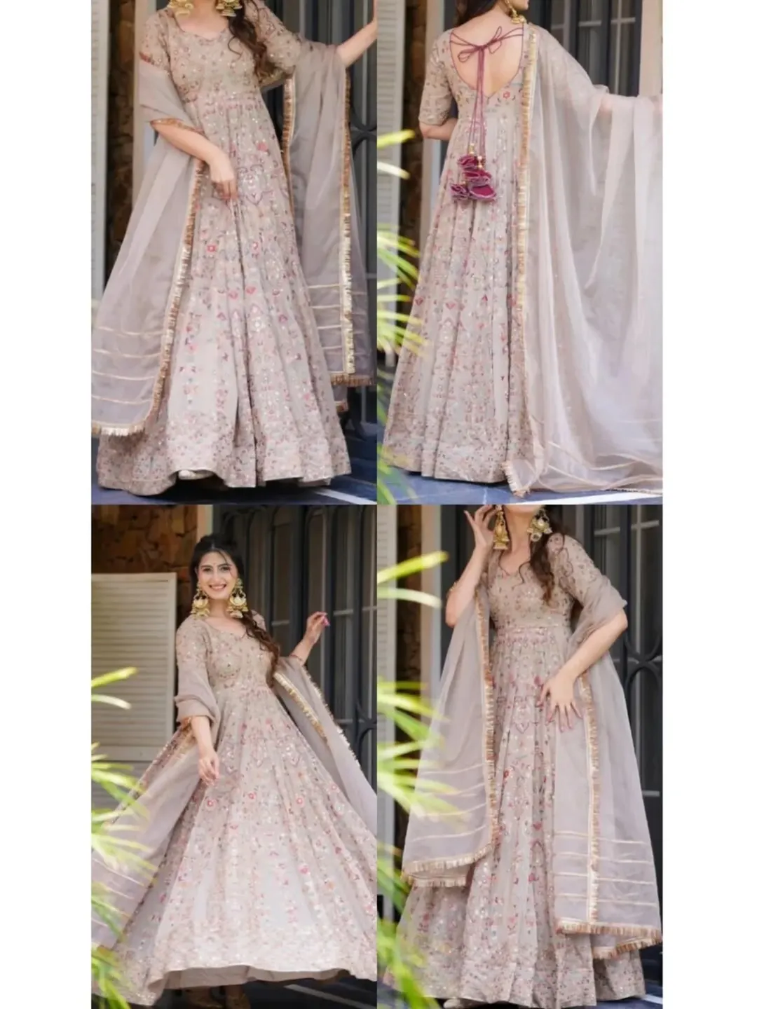 Premium Designer Anarkali Gown Collection - Image 8