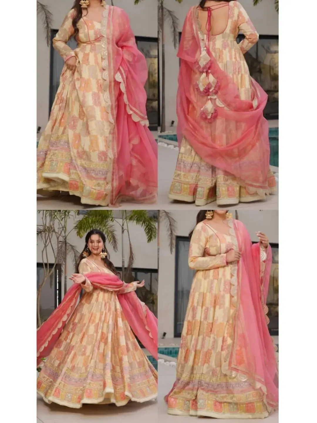 Premium Designer Anarkali Gown Collection - Image 6