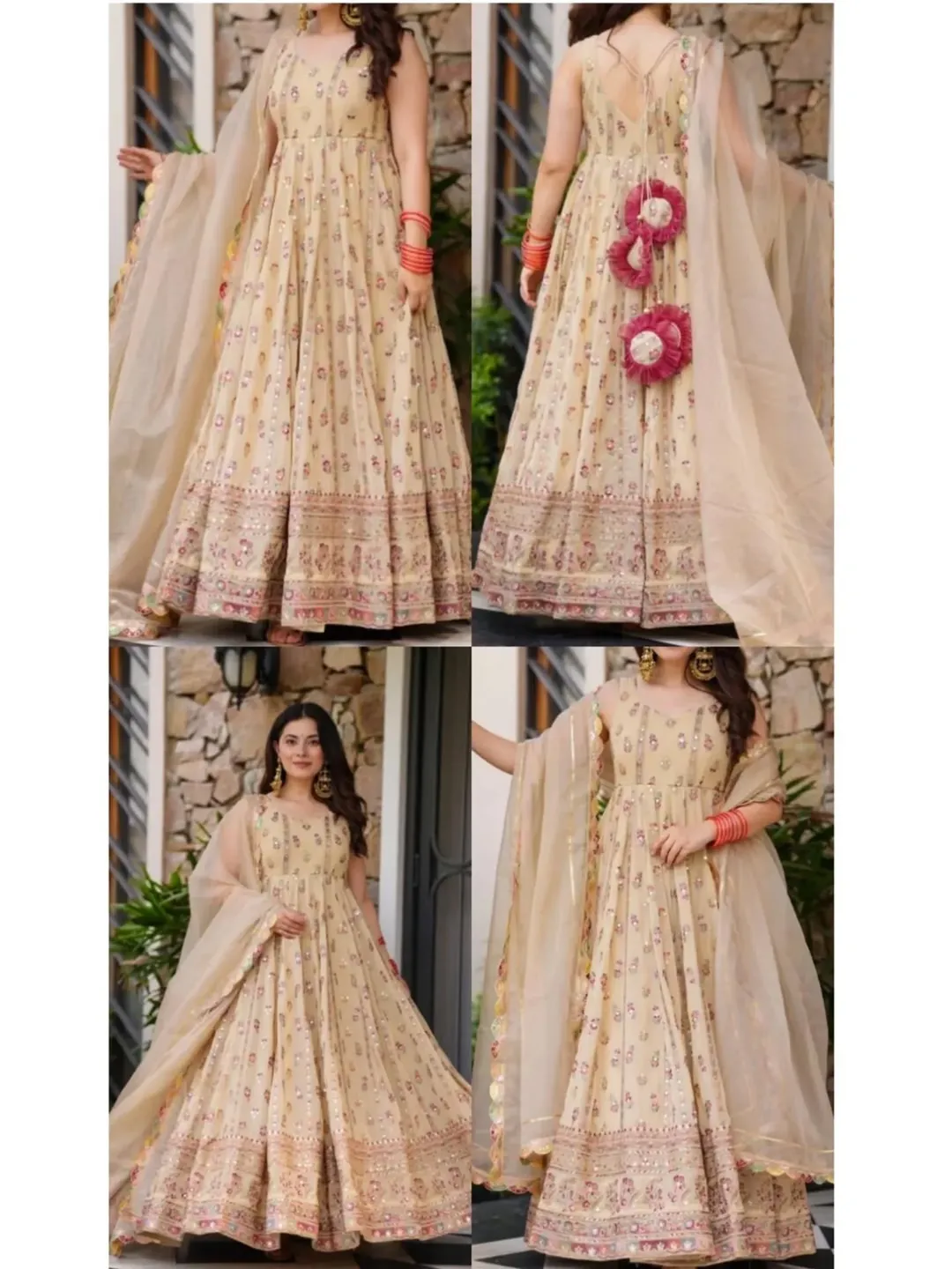 Premium Designer Anarkali Gown Collection - Image 3