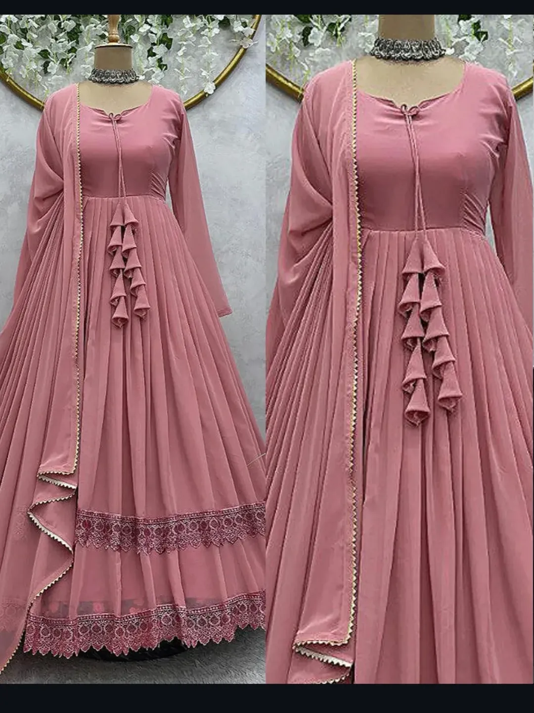 Anarkali Gown Collection with Dupatta