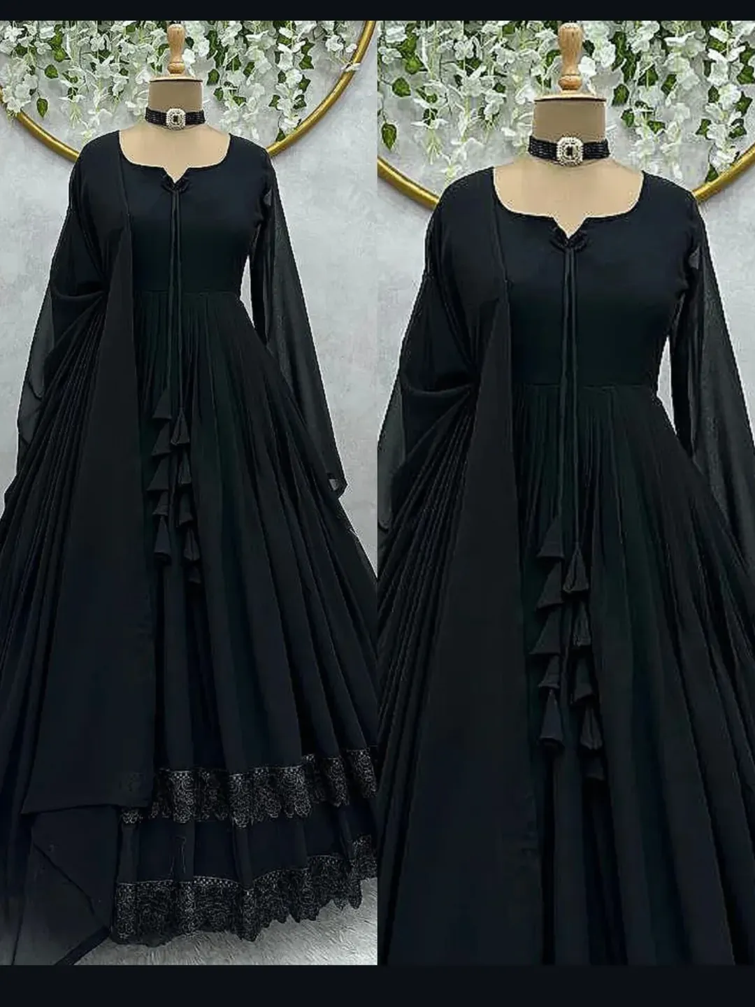 Anarkali Gown Collection with Dupatta - Image 2