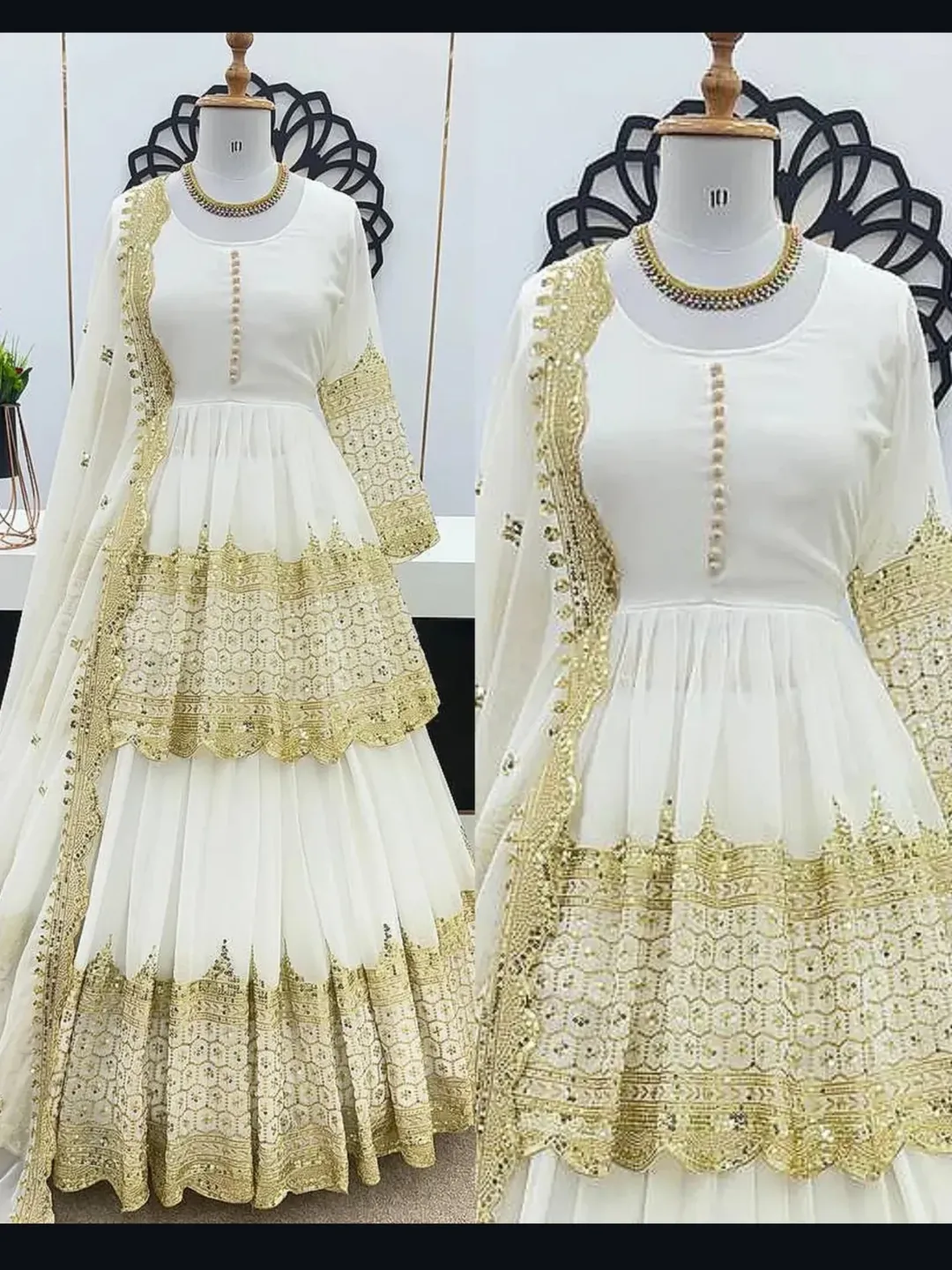 Anarkali Gown Collection with Dupatta - Image 5