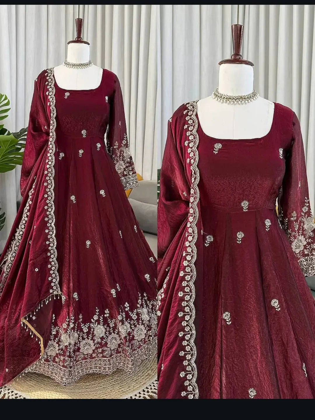 Anarkali Gown Collection with Dupatta - Image 9