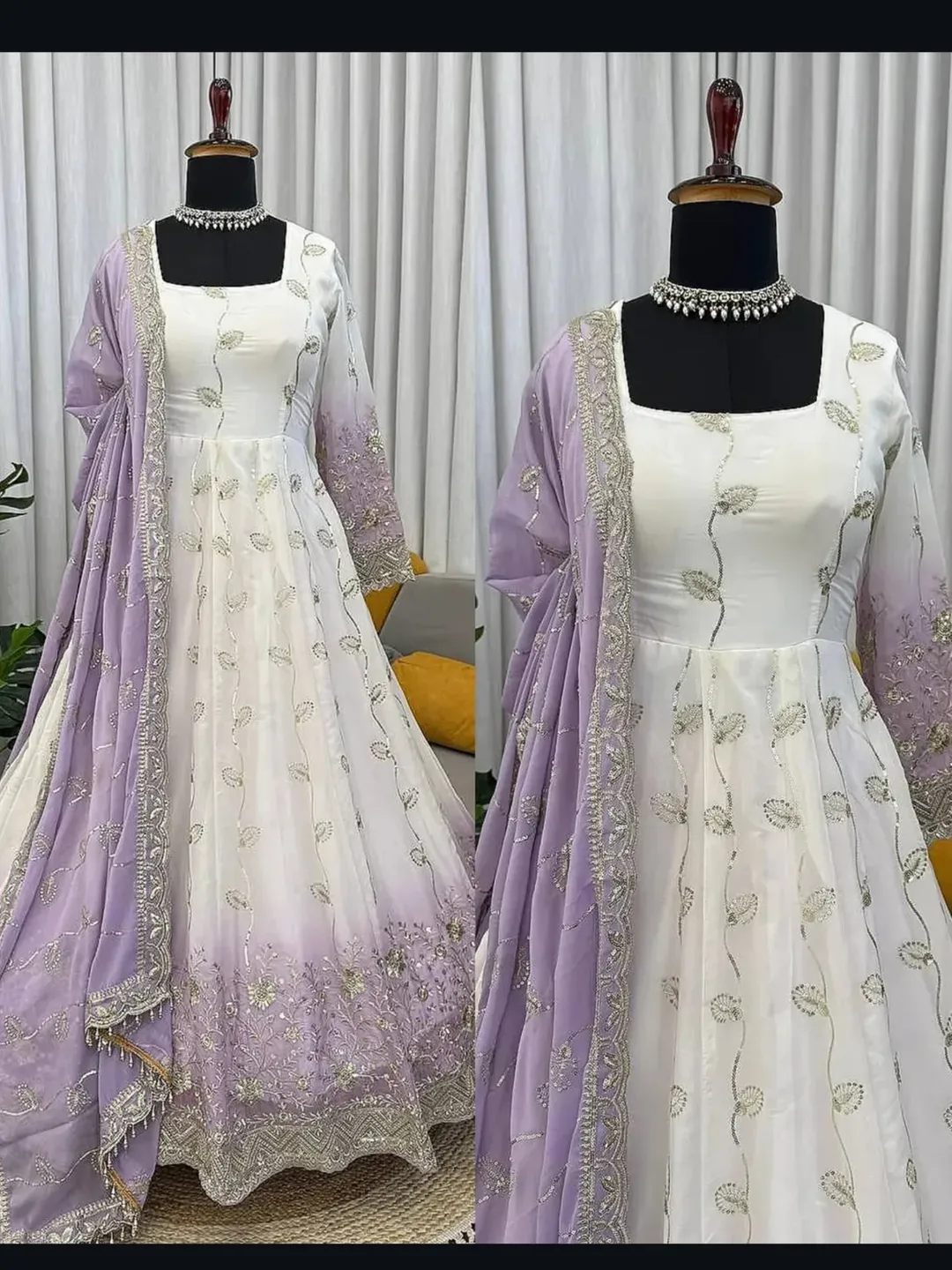 Anarkali Gown Collection with Dupatta - Image 10